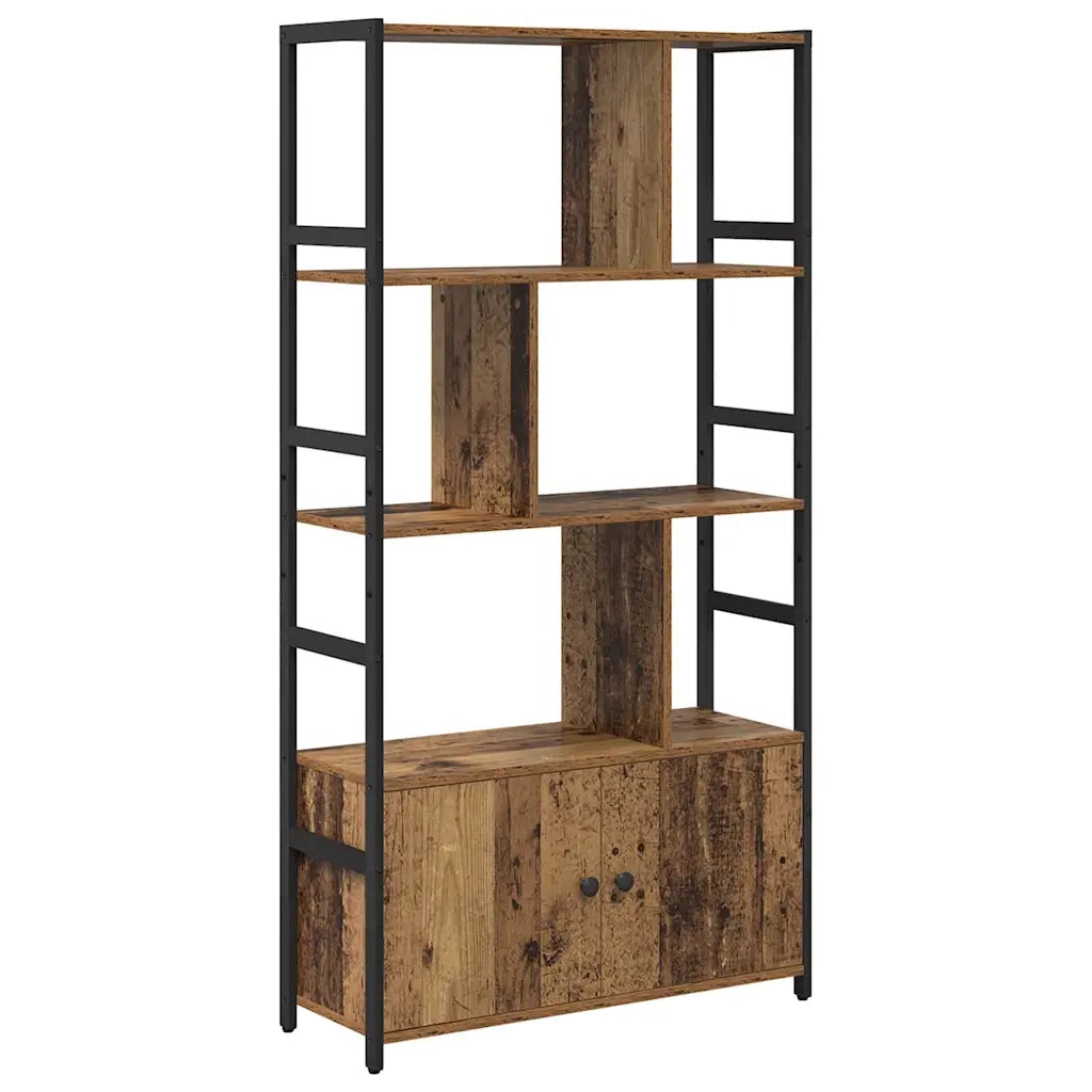 vidaXL Libreria Legno vecchio 80 x 30 x 155.5 cm Legno multistrato