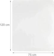 Tappetino trasparente per la protezione dell'ufficio 75 x 120 cm 13_0002837