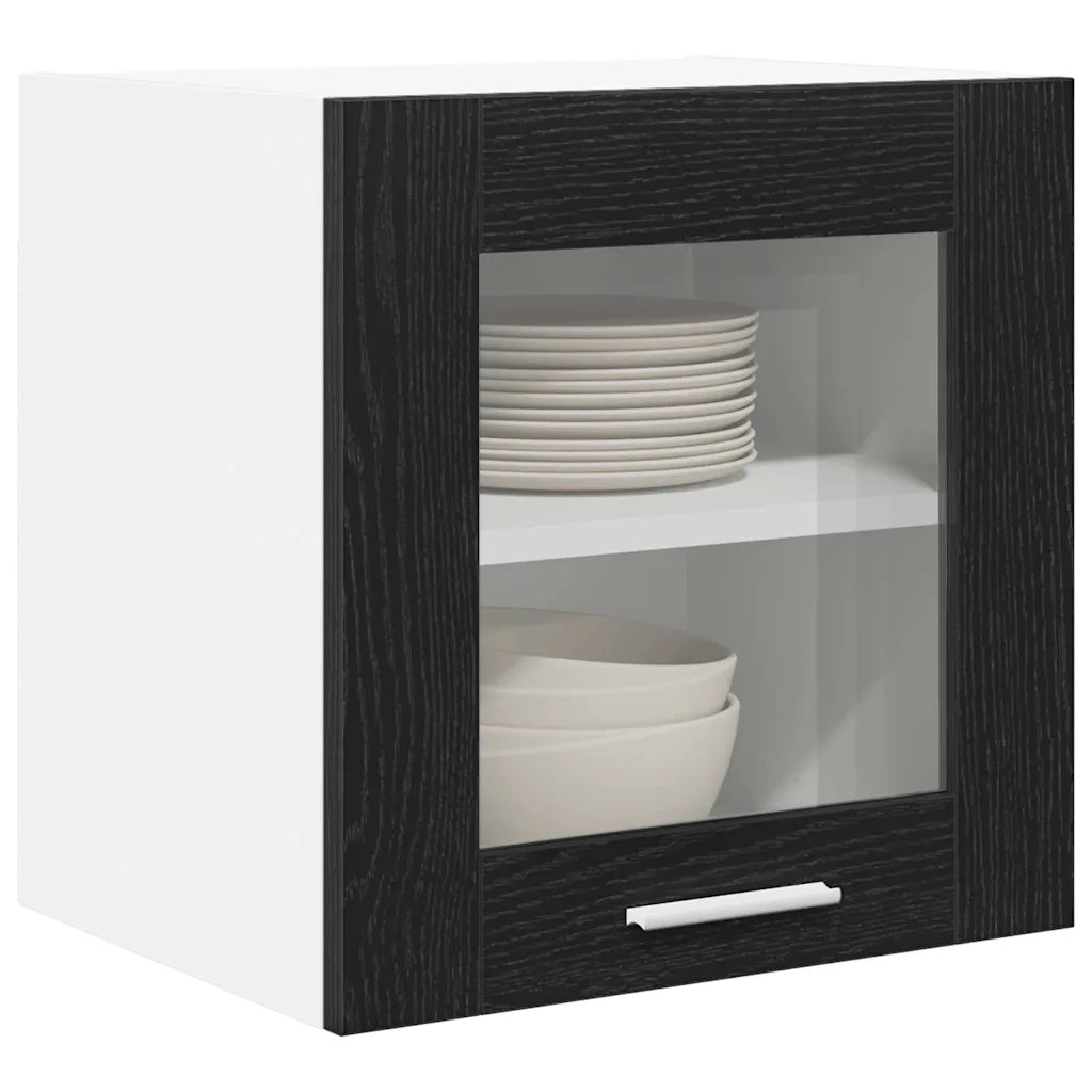 Armadio pensile Rovere Nero 40 x 31 x 40 cm Legno multistrato