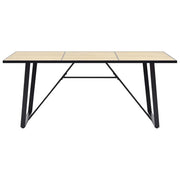 Tavolo da Pranzo Rovere 200x100x75 cm in MDF 281564