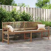 Panca da Giardino 228x59,5x90 cm in Legno Massello di Teakcod mxl 81951