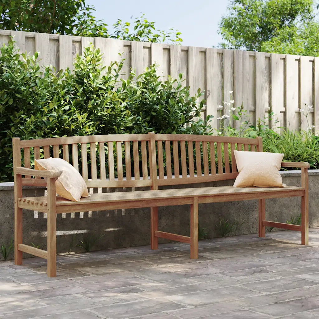 Panca da Giardino 228x59,5x90 cm in Legno Massello di Teakcod mxl 81951