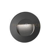 GES2111C- SEGNAPASSI LED 3000K 94LM 3W IP65 ALLUMINIO GRIGIO ANTRACITE E VETRO INCASSO