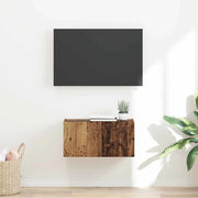 Mobile TV da parete-Mobile TV a Muro-Credenza TV Legno vecchio 60 x 31 x 29.5 cm 502820