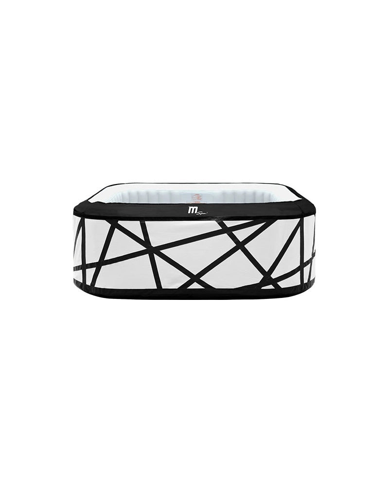 Minipiscina idromassaggio rigida da esterno, 6 sedute 185x185cm Mspa Soho