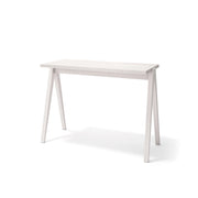 Scrivania Herdasa bianco gambe faggio 75x107x49