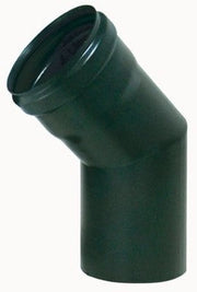 GOMITO CURVA A 45 PER STUFE A PELLET CANNE FUMARIE