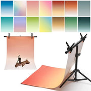 Pannelli di sfondo per fotografia, doppia faccia, impermeabili all'acqua, set da 7 pezzi, colore gradazione Morandi, dimensioni 34x23 pollici, per uso professionale.