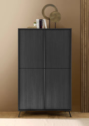 Credenza SALEM nero frassino