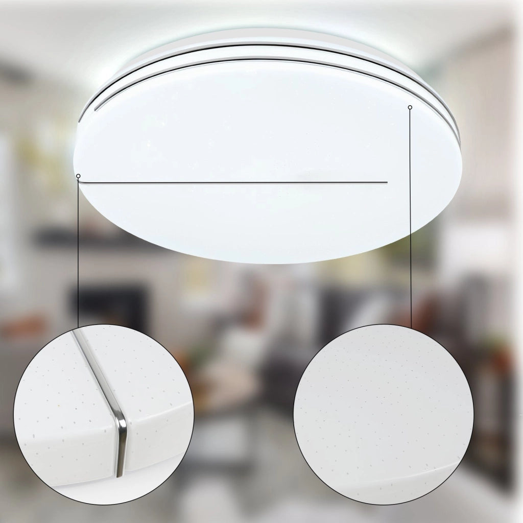 ZMH Lampada da soffitto LED cielo stellato bianco caldo telecomando per cucina