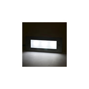 Trade Shop - Segna Passi Segnapasso Calpestabile Ip44 A Led 3w Faretto Faro A Muro Parete - -bianco Freddo      -