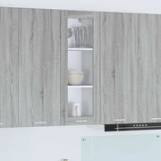Armadio pensile con porta Grigio Sonoma 40 x 31 x 100 cm