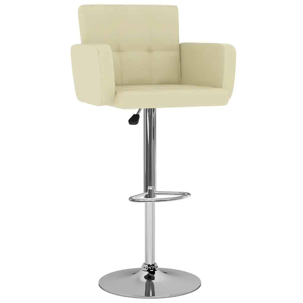 Sgabelli da Bar 2 pz Crema in Similpelle cod mxl 62598