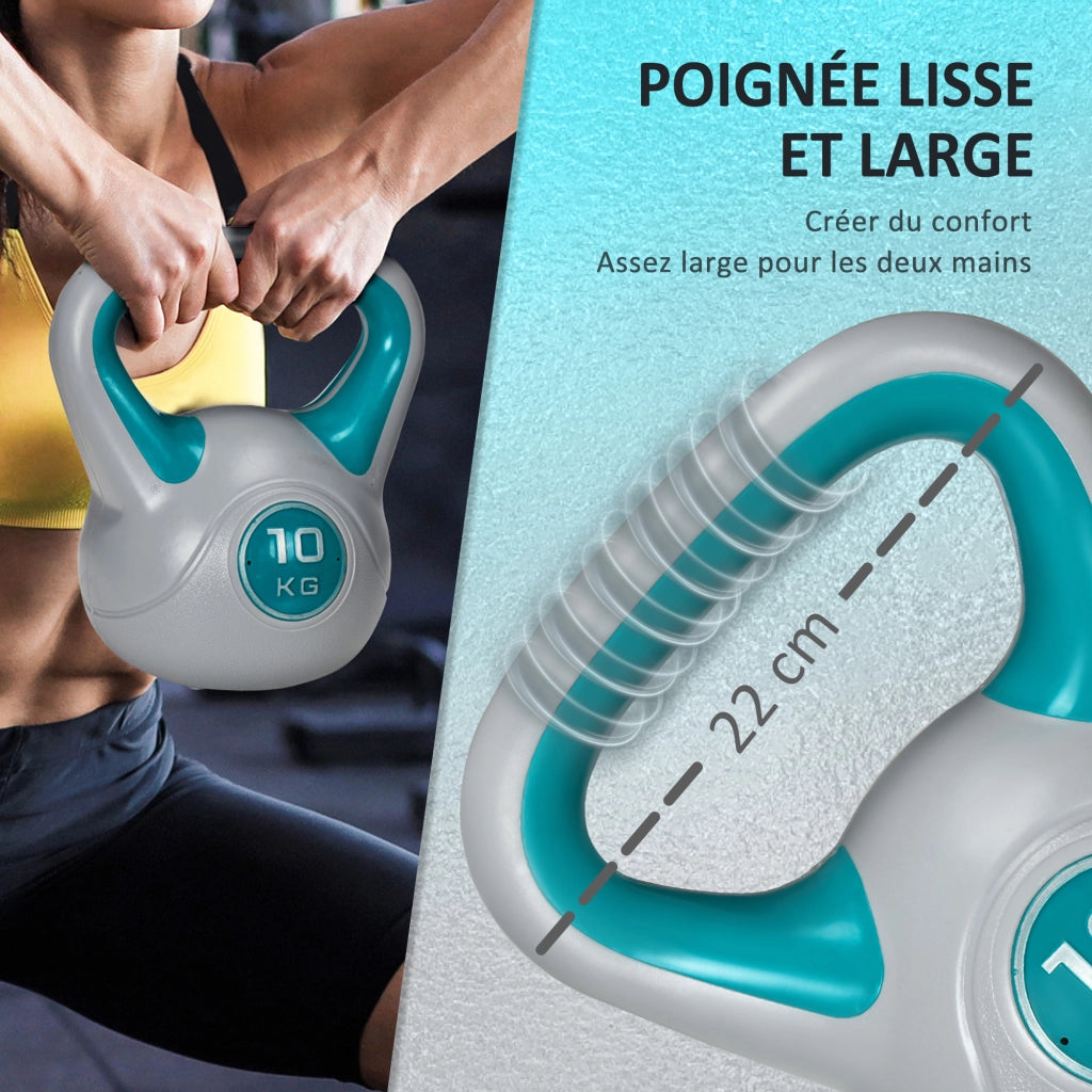 Kettlebell 10 kg ¨C zephmum ¨C Blu
