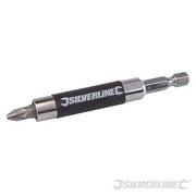Porta inserto con meccanismo rientrabile boccola di guida 1/4 e foro interno 9mm