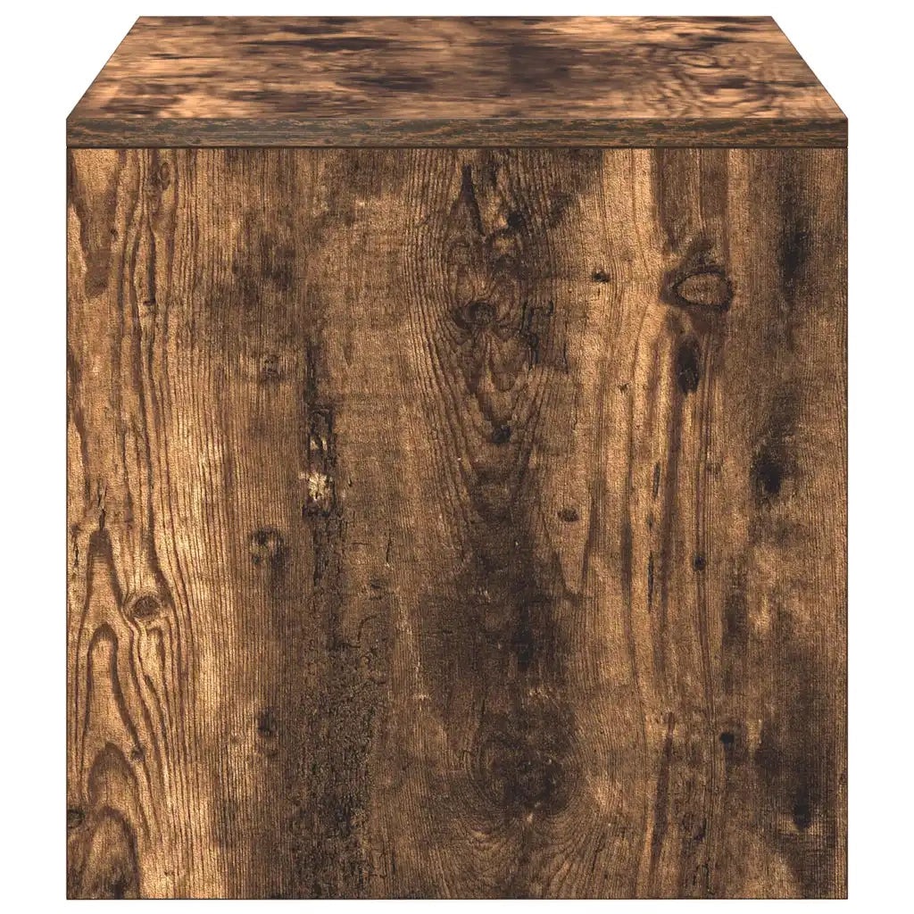 Mobile Porta TV Rovere Fumo 100x40x40 cm in Legno Multistrato 859122