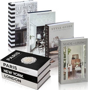 Accessori da libro pieghevole 7 pezzi - decorazioni per abitazione - ornamenti per salotto - libri per ufficio - decorazione di casa - decorazione per tavolo da salotto - decorazione per copertina di libro
