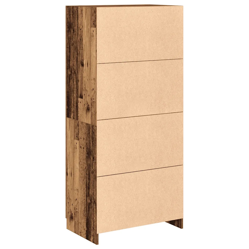 Armadio Legno Antico 80x52x180 cm in Truciolato 855882
