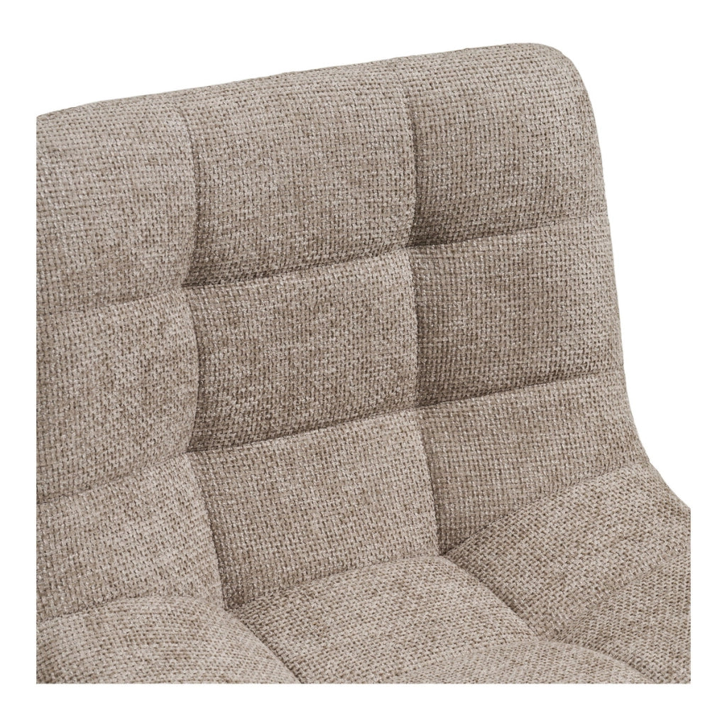 Set di 2 Sgabelli Alti Middelfart, Beige, Poliestere, 43x45x108 cm