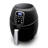 SOGO Friggitrice ad Aria 3.5L 1400W – Digitale, Touch, Antiaderente, Timer 60 Min, Cucina Sana con 80% di Grassi in Meno