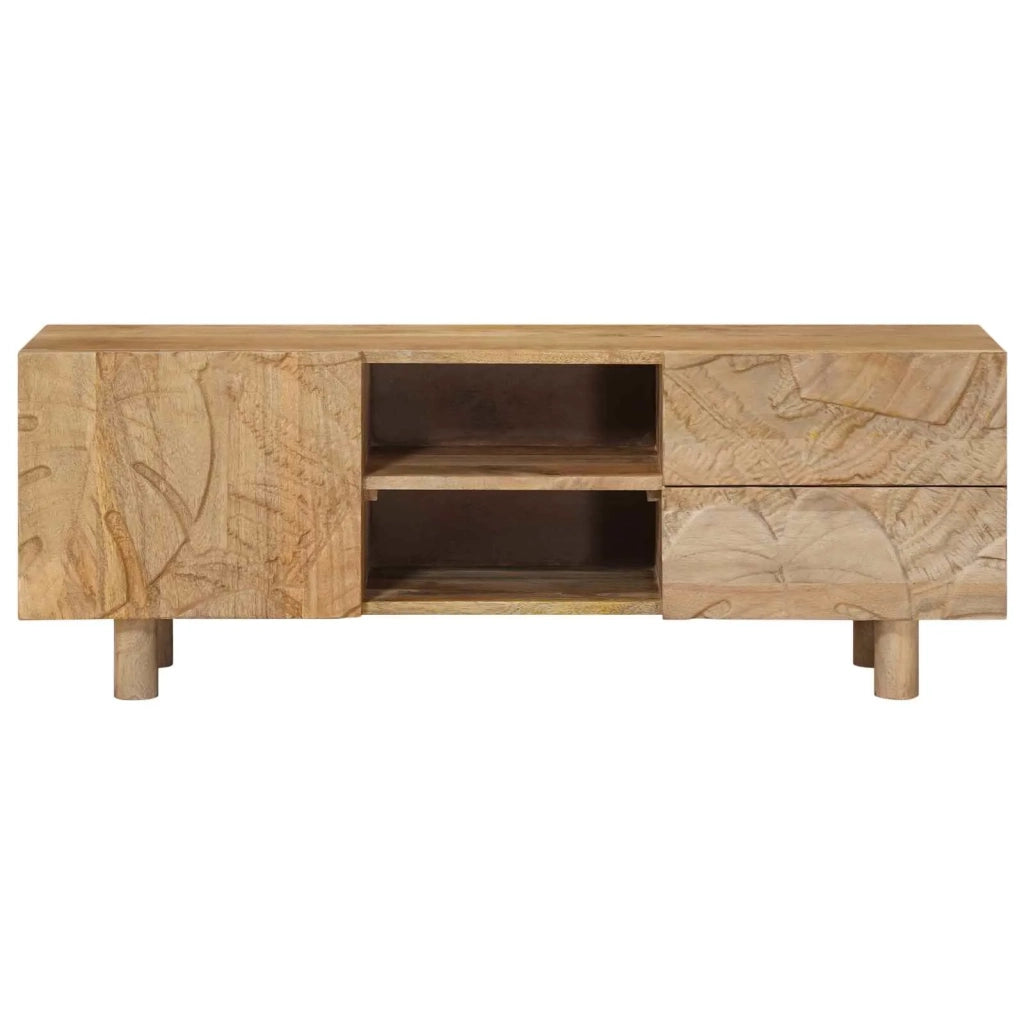Mobile TV con cassetto con lo scaffale 110 x 30 x 40 cm 42020123