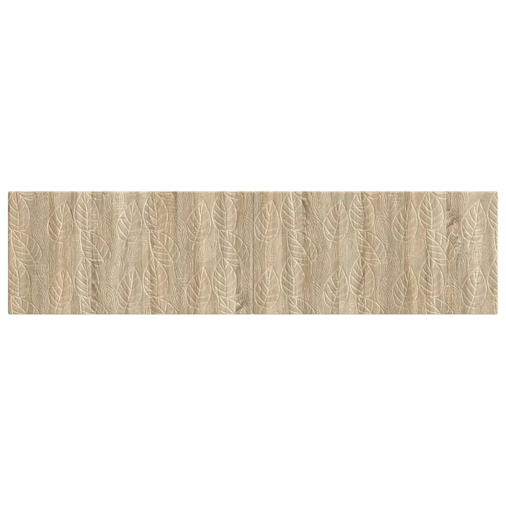 Testiera da Muro DELFT Rovere Sonoma Legno ingegnerizzato 897147