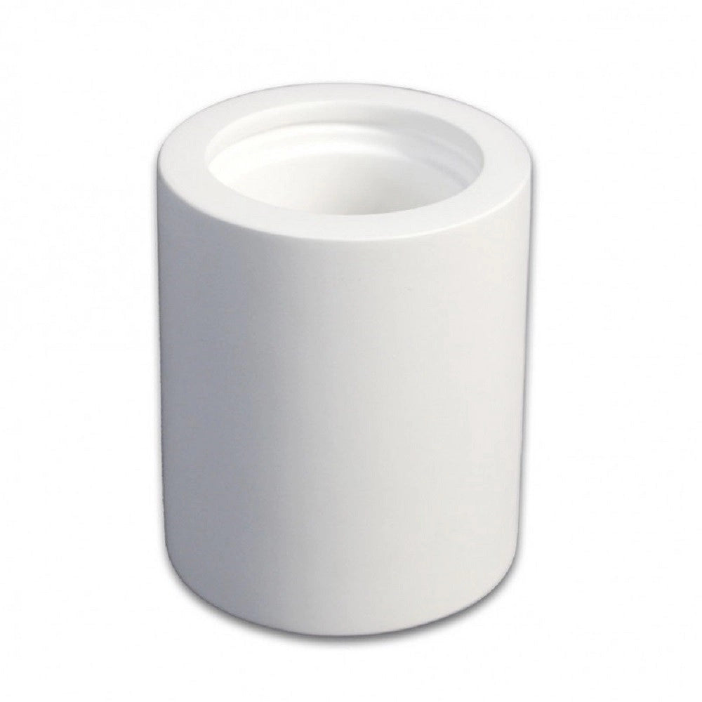 Trade Shop - Portafaretto A Cilindro Gesso Soffitto Verniciabile Supporto Faretti Gu10 Gs-c11 -