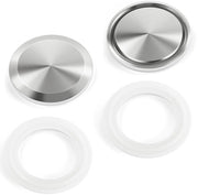Connettori Tri-Clamp in Acciaio Inossidabile 304 - 4" Buis OD - Temperatura di Funzionamento 0-80°C - Pressione Massima 6 Bar - Valvola di Fine di Linea