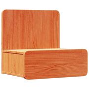 Comodino | Armadio da Notte | Mobiletto da notte con cassetto Marrone cerato 44 x 32,5 x 40 cm