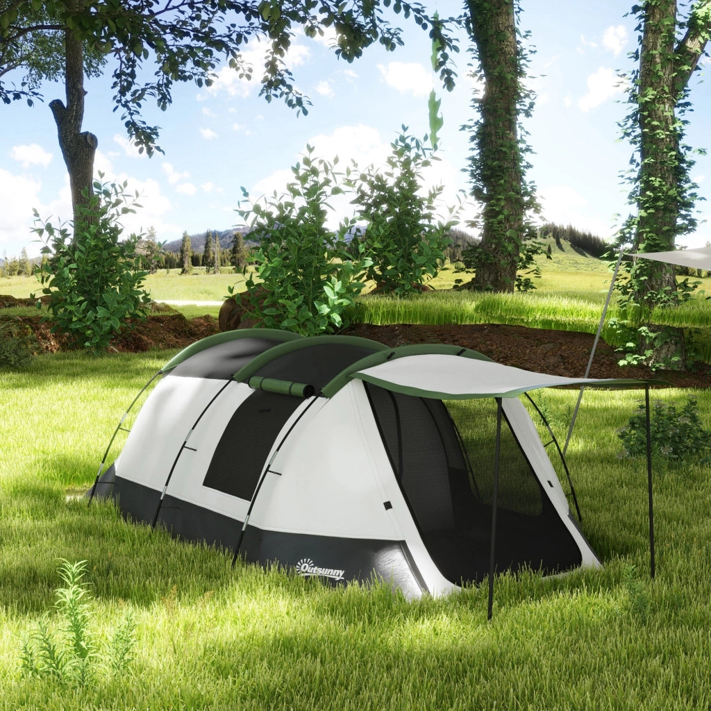Tenda da campeggio tunnel ¨C zephmum ¨C 3-4 posti, impermeabile 3000 mm