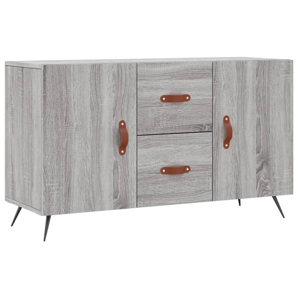 Credenza-Buffet-Armadio da cucina Grigio Sonoma 100x36x60 cm in Legno Multistrato 886687