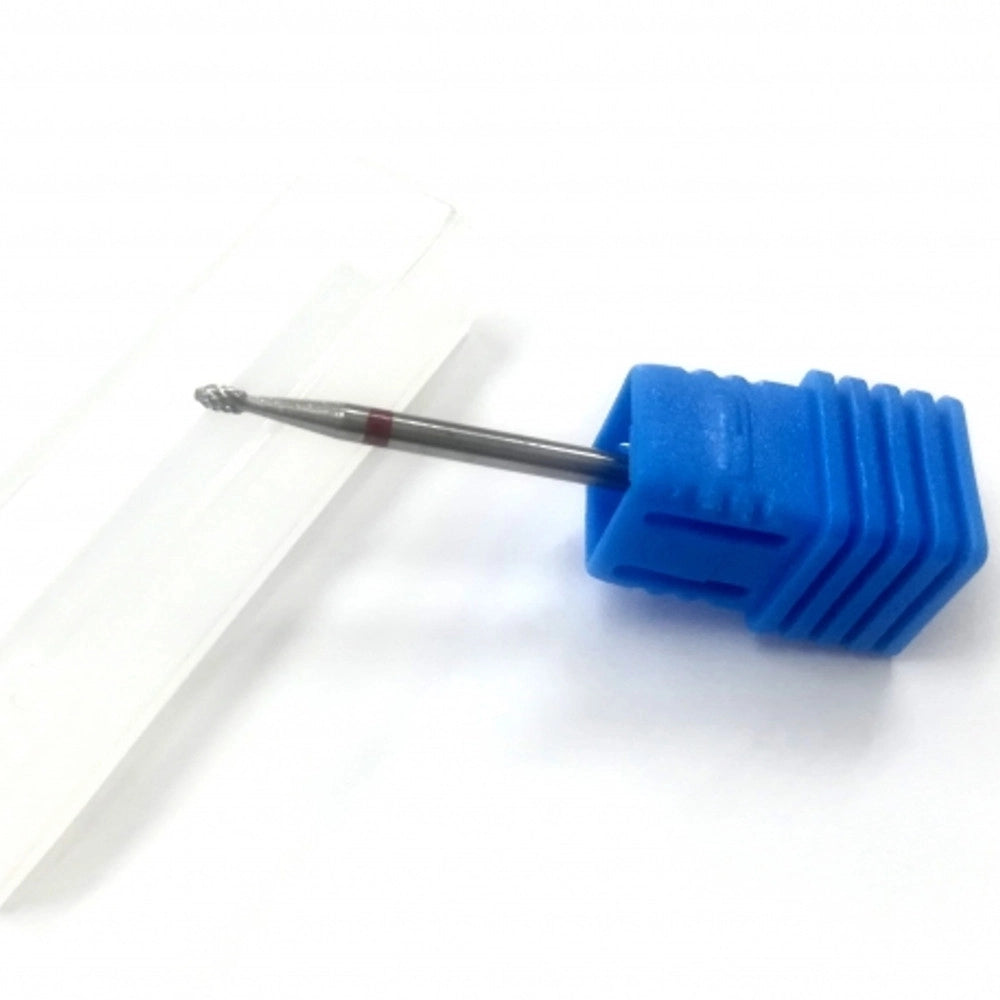 Trade Shop - Punta Fresa Conica In Lega Carbonio Cuticole Grana Media Rimozione Acrilicogel -