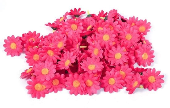 Fiori artificiali da 100 pezzi - fiori di primula - decorazione da festa - decorazione di matrimonio - fiori di stoffa e plastica - fiori finti