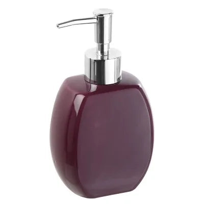 Dispenser Sapone liquido da appoggio ceramica viola