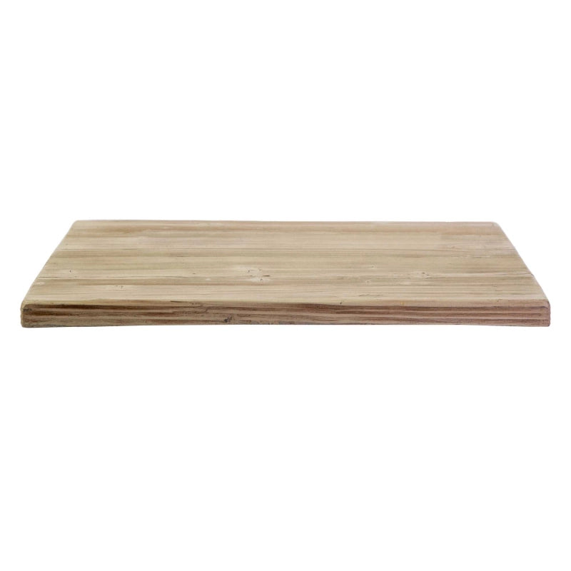 Top tavolo resina per esterno naturale quadro cm 80x80h3