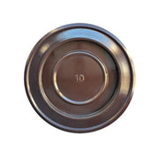 ROSONE P/TUBO DI STUFA D 13 CM MARRONE