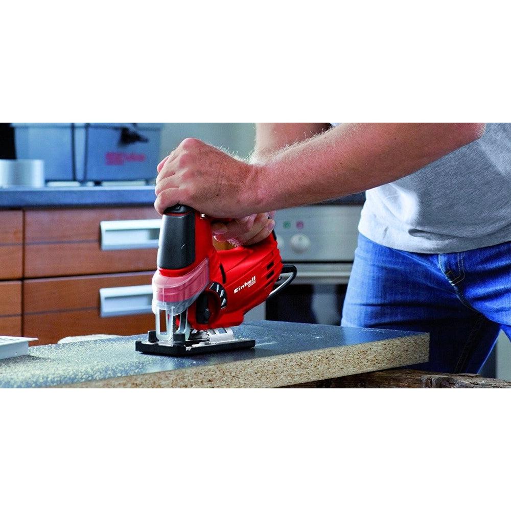 Trade Shop - Seghetto Alternativo Einhell Tc-js 80 Con Regolazione 600w 3000 Rpm -