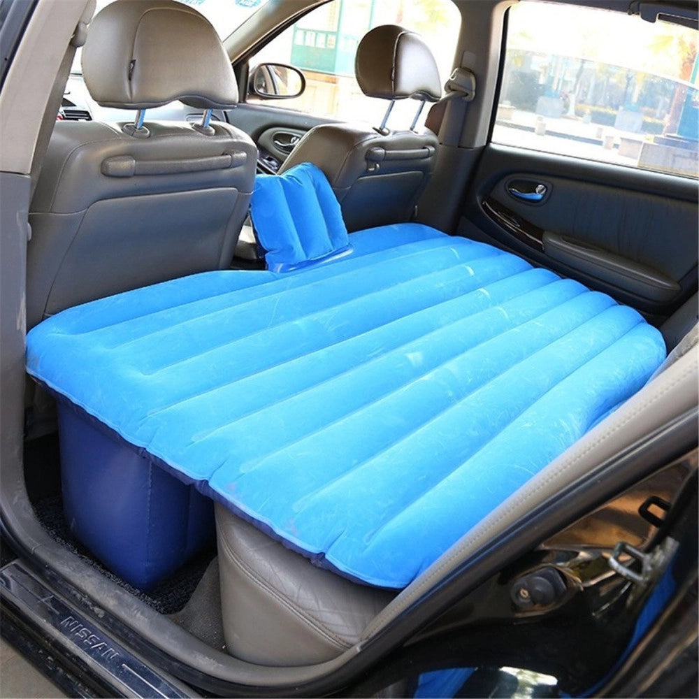 Trade Shop - Materasso Letto Gonfiabile Airbed Per Auto Sedile Posteriore Macchina Con Pompa -