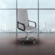 Poltrona grigia 109x65x49.5 cm