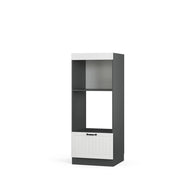 Vicco Set mobili bagno Bianco casa di campagna 60 cm aperto