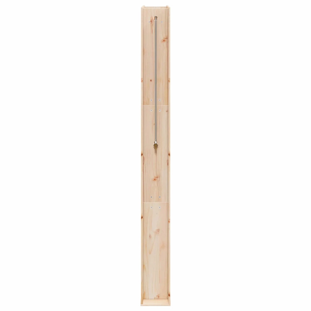Doccia da esterno Naturale 137 x 23 x 226 cm CFW6020065