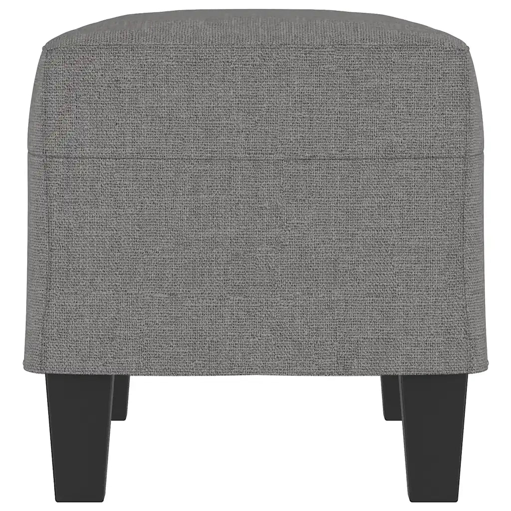 Panca Grigio Scuro 70x35x41 cm in Tessuto