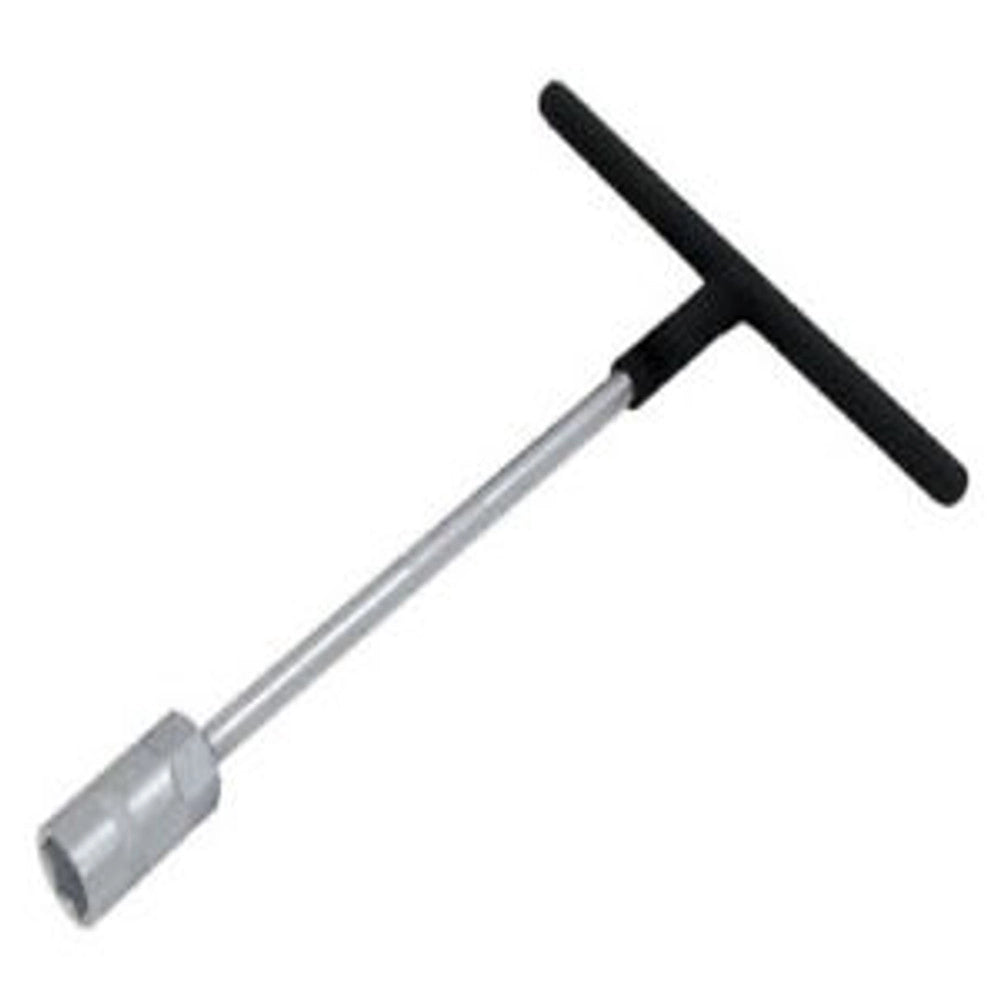 Trade Shop - Chiave Impugnatura A T 10mm Per Bussola Esagonale Profonda Soft Grip -