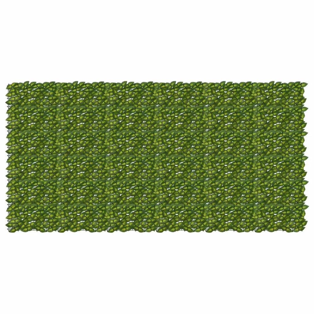 Schermo per balcone con foglie Verde e Giallo 300 x 150 cm 42040678