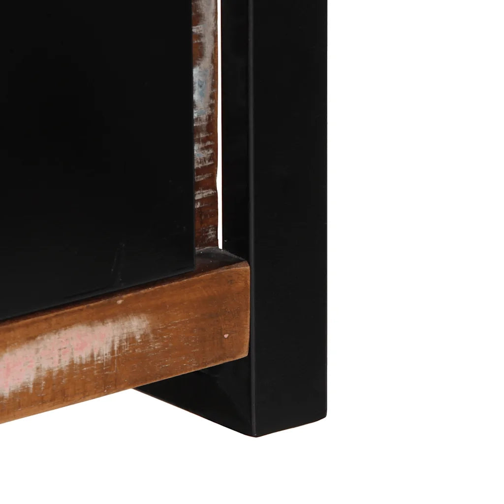vidaXL Mobile Porta TV 100x30x35 cm in Legno Massello di Recupero