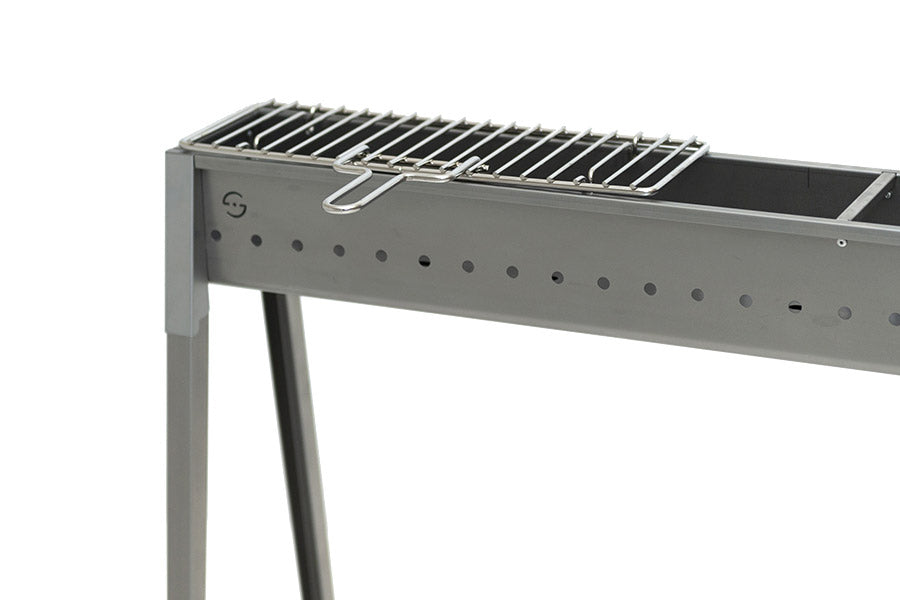 Cuoci Arrosticini a Carbone 100 cm Lisa Luxury Torino 100