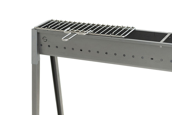 Cuoci Arrosticini a Carbone 100 cm Lisa Luxury Torino 100