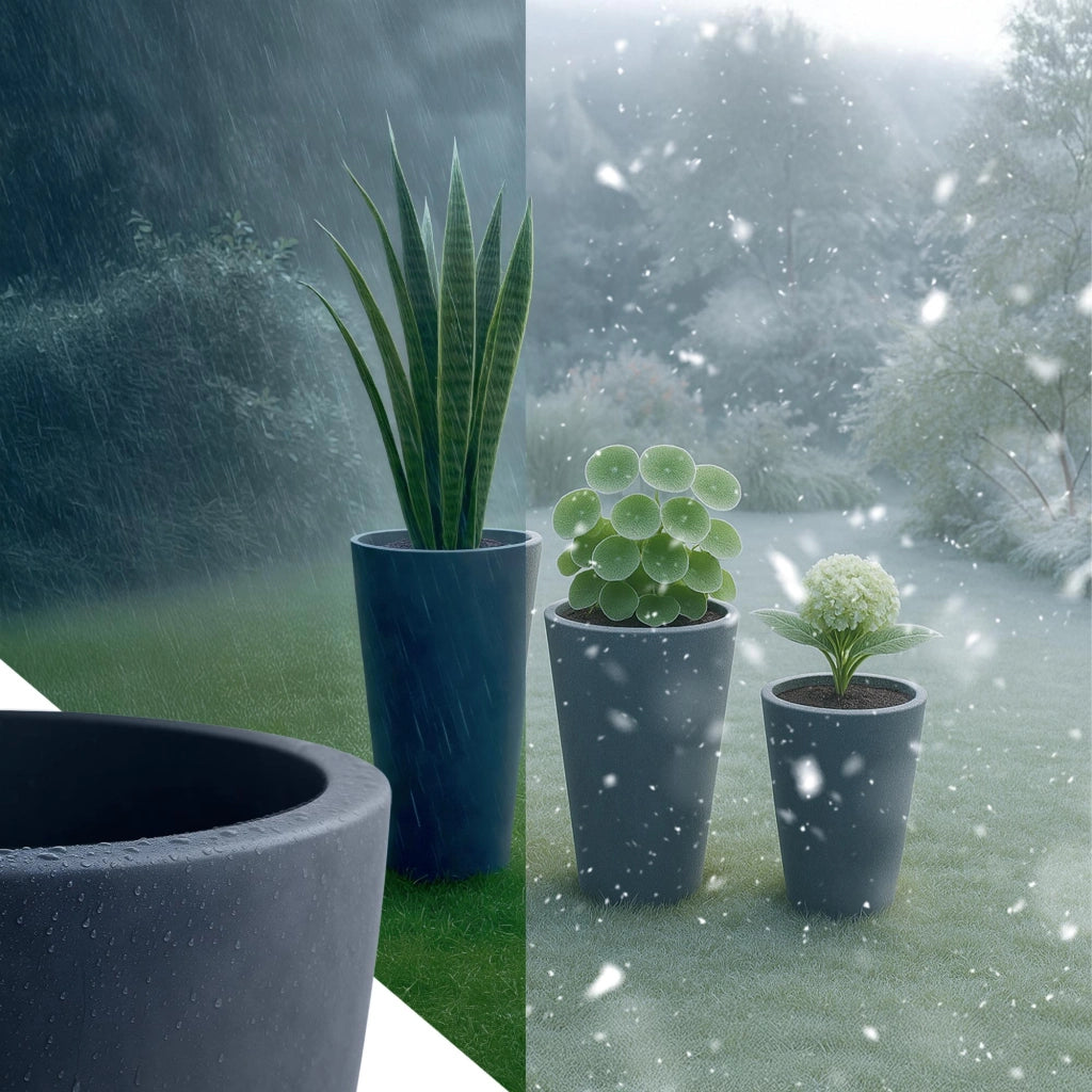 3er Set Pflanzkübel 3 2
