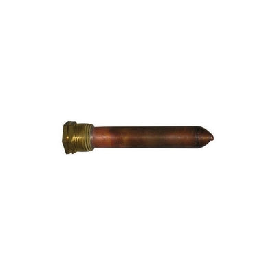 POZZETTO PER SONDA 1/2 GAS CONICO 10 CM PER 3 BULBI- Diam. 15 x 16 mm.- CEWAL- pezzi 1
