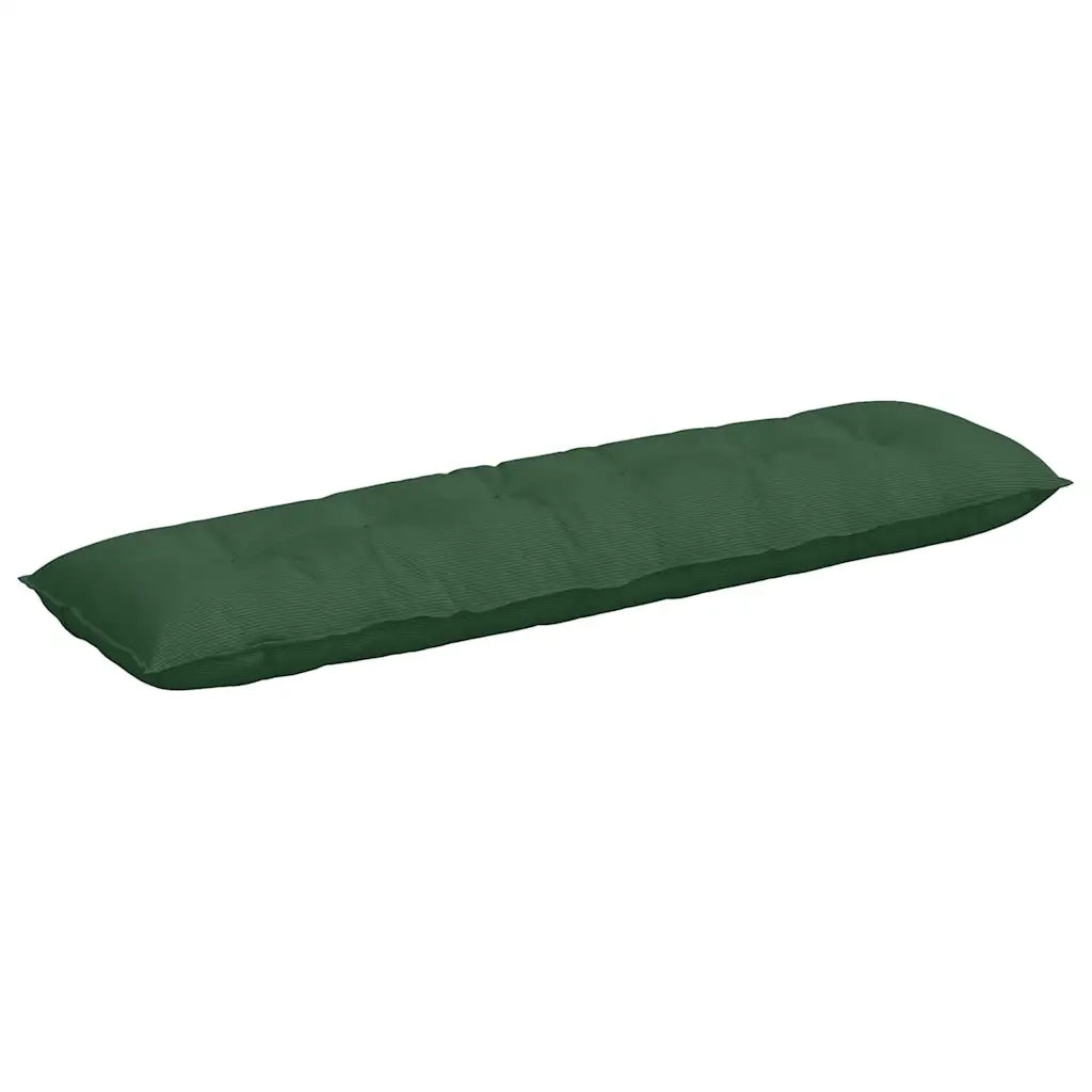 Cuscino per Schiena | Cuscino dorsale Verde Giungla 180 x 50 cm Tessuto in Cords